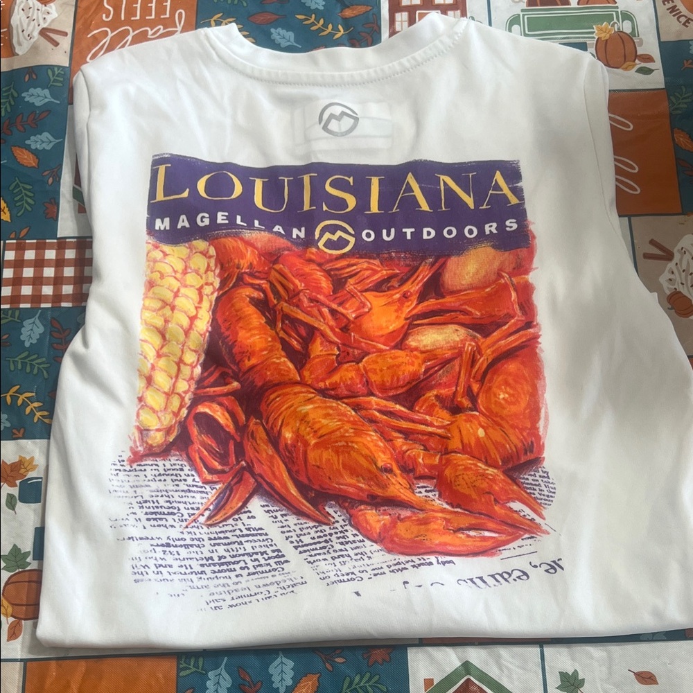 Magellan Outdoors Louisiana Crawfish Boil Tee